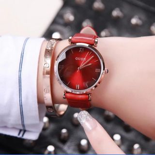Đồng hồ nữ GUOU 8149 dây da