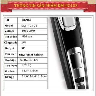 Tông Đơ PG 103