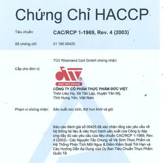 XÚC XÍCH ĐỨC VIỆT HOTDOG, Date luôn mới