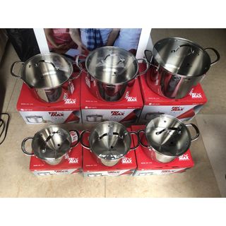 NỒI INOX NUỘC GÀCAO CẤP 3 LỚP ĐÁY LIỀN SIZE 28CM
