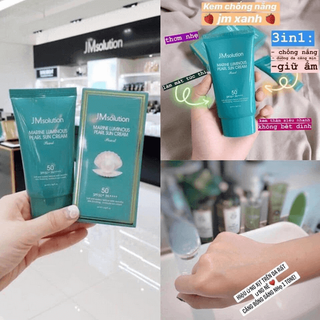 Kem chống nắng JM Solution Marine Luminous Pearl Sun Cream 50ml
