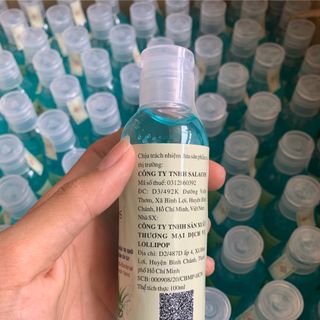 Gel rửa tay khô NANO BẠC - SALACOS (100ml)