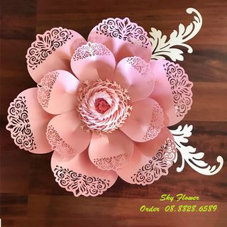 Hoa trang trí bằng giấy