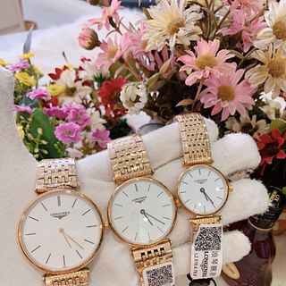 Đồng hồ inox mỏng Longgin size 26/32/36