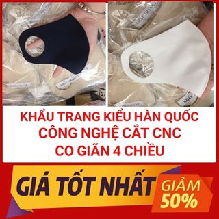 [rẻ vô địch] Khau Trang vải kiểu hàn quốc co giãn giá sỉ