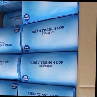 Khẩu trang 4 lớp giá SỈ.
