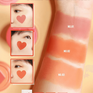 Phấn Má Hồng Sivanna Colors Love Illusion Stamp Blush HF4021 8g