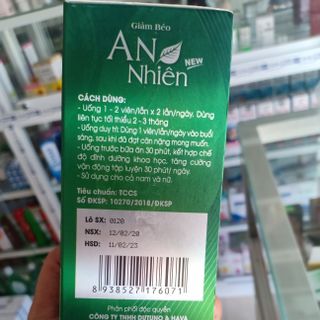Giảm béo an nhiên new