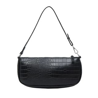 Túi kẹp nách vân da rắn thời thượng size 29cm VIDEO