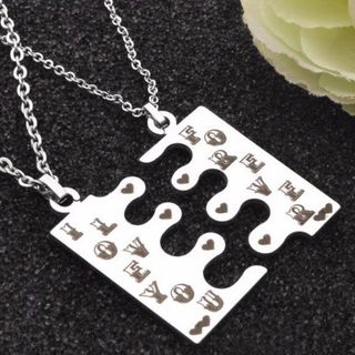 Dây chuyền inox cặp đôi couple mẫu mới