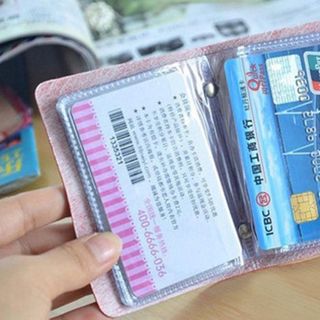 ví da đựng thẻ rất đẹp mẫu y hình có nhiều màu nha 9000d