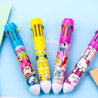 viết 10 ngòi 10 màu khác nhau mẫu y hình dễ thương 7k