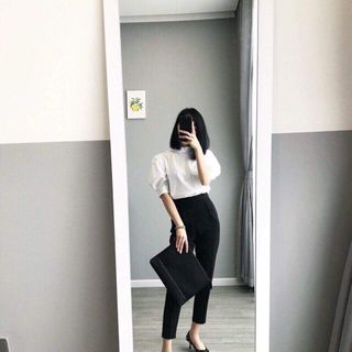 Quần baggy lưng thun