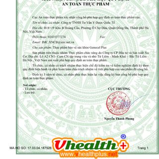 Genecel plus tăng cường hệ miễn dịch