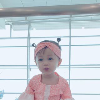 Đầm bé gái hoa nhí Hồng tay bèo
