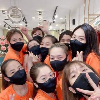 [rẻ vô địch] Khau Trang vải kiểu hàn quốc co giãn