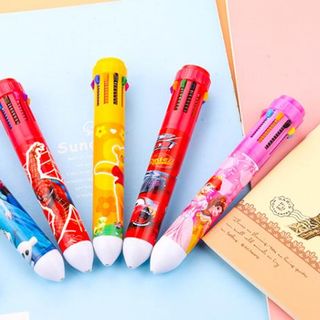 viết 10 ngòi 10 màu khác nhau mẫu y hình dễ thương 7k 1 cây 10 ngòi