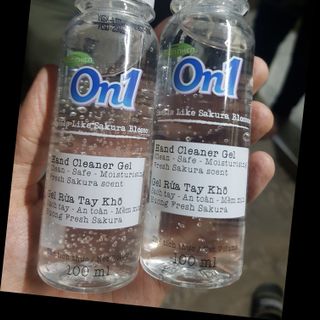 Nước rửa tay mẫu mới 100ml GEL KHÔ diệt khuẩn ON1
