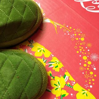 Dép bông thời trang đế dầy free size