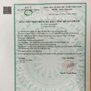 Siro tỏi đen Kimo-Giảm ho hiệu quả