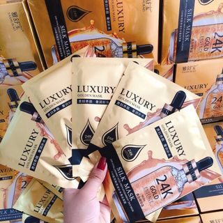 Mặt nạ lụa 24k Luxury cao cấp Có hàng