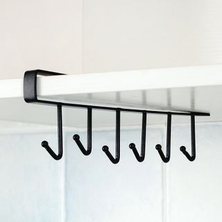 Móc Treo Đồ Thông Minh Đa Năng Kẹp Gắn Dưới Bàn Kệ Giá Để Cửa Cho Dụng Cụ Nhà Tắm Làm Bếp Nấu Ăn Tủ Quần Áo