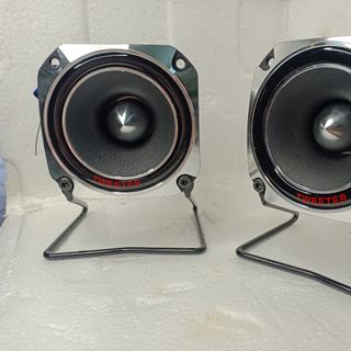 BỘ 2 CHIẾC LOA Vuông TREBLE PT 14 - PIONEER NANO 3 LỖ VÍT + CHÂN ĐẾ + TỤ 3.3MF