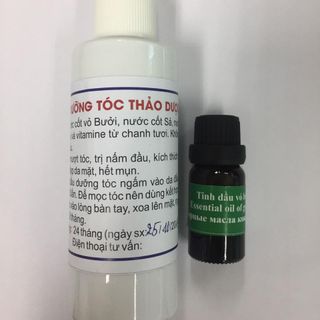 Bộ dưỡng tóc tinh dầu bưởi nguyên chất