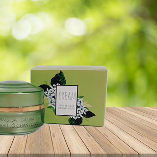 CREAM TRẮNG DA - GIỮ ẨM - SE KHÍT LỖ CHÂN LÔNG 10G