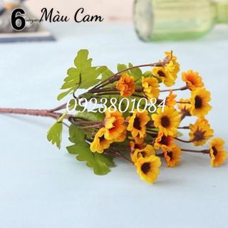 Cúc Suxi 24 bông Mix Màu-Hoa Giả