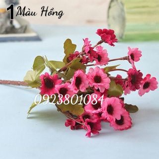Cúc Suxi 24 bông Mix Màu-Hoa Giả