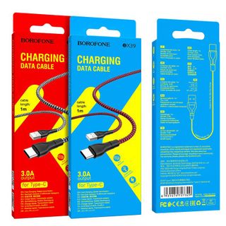 Dây cáp sạc và truyền dữ liệu BX39 Borofone cổng USB-C (Type-C)