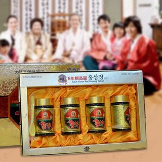 Cao Hồng Sâm Kanghwa Cao Cấp Hàn Quốc, Hộp 4 lọ