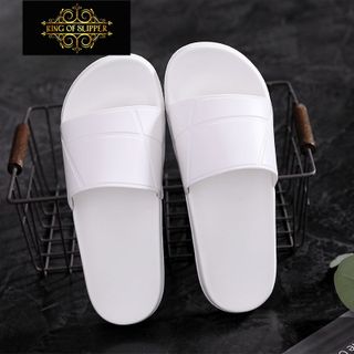 DÉP UNISEX FULL ĐEN TRẮNG SANG CHẢNH XỐP DẺO SIÊU NHẸ