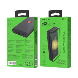Pin Sạc Dự Phòng Không Dây BOROFONE BT31, BT-31 - Dung Lượng 10000mAh