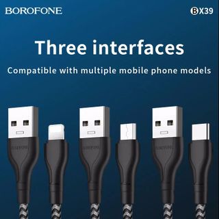 Dây cáp sạc và truyền dữ liệu BX39 Borofone cổng Lightning