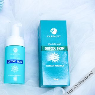 sữa rửa mặt 8x beauty Detocx skin