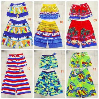 Quần đôi đi biển nam nữ họa tiết trẻ trung cao cấp
