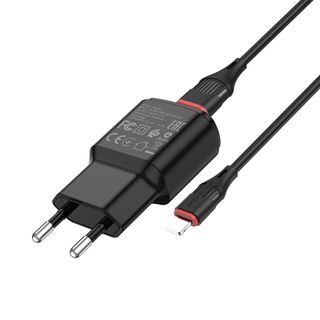 Bộ cóc cáp sạc BA48A Borofone cổng Lightning Chuẩn EU