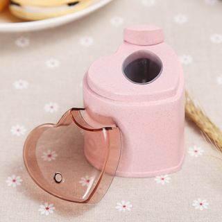 Hộp Đựng Tăm Lúa Mạch Hình Trái Tim