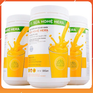 Sữa Nghệ Hera 500 gam thay thế tinh bột nghệ hỗ trợ điều trị đau dạ dày BÁN BUÔN