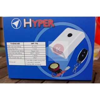 Bộ chống trộm cướp xe máy hyper