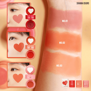 Má Hồng Sivanna Colors Love Illusion Stamp Blush HF4021 8g