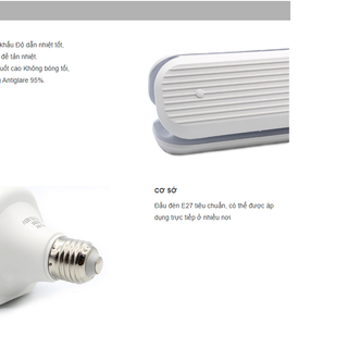 BÓNG ĐÈN HÌNH QUẠT 3 CÁNH 45W Tel