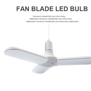 BÓNG ĐÈN HÌNH QUẠT 3 CÁNH 45W Tel