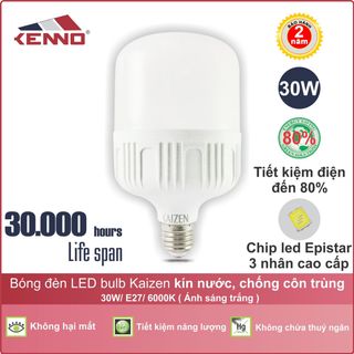 Bóng bulb led 30w , tích hợp công nghệ DOB. Giá bán buôn giá sỉ