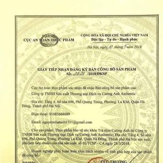 Thuốc giảm cân CƯỜNG ANH