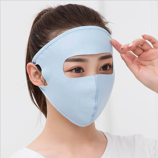Khẩu trang Ninja che kín mặt được chọn màu chống tia UV 98% ngăn bụi vi khuẩn xuất Nhật