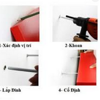 Kệ gỗ treo tường trang trí 3 thanh ngang