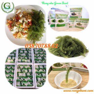 Rong nho biển khô hộp 200g